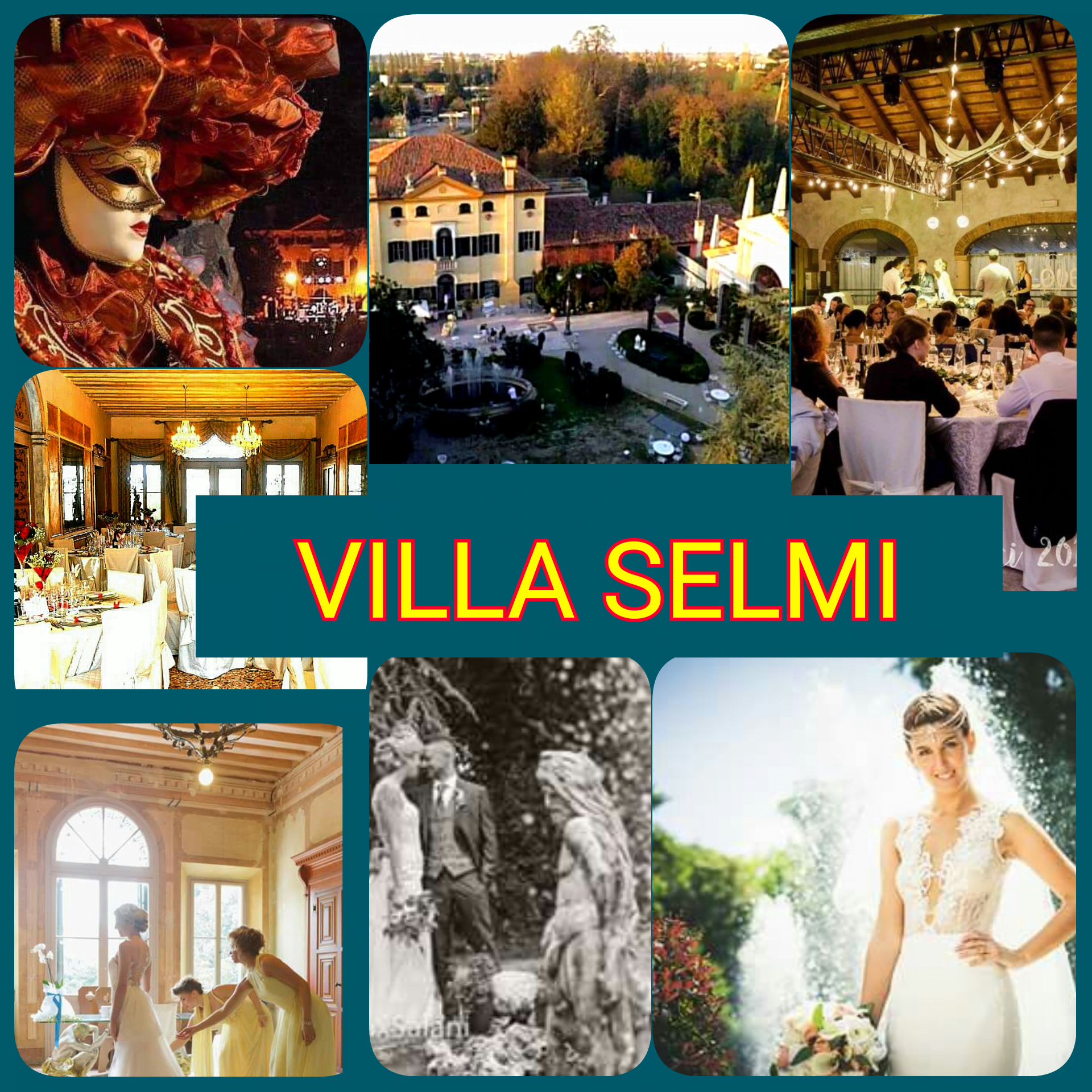 EXCLUSIVE ITALY WEDDINGS - VILLA SELMI LOCATION